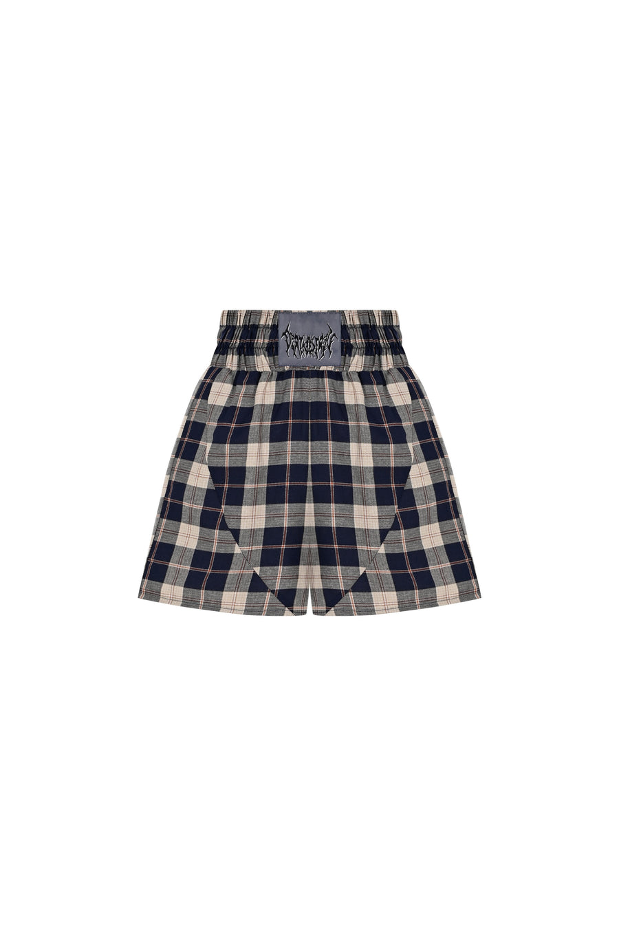 Navy Blue Flannel Boxer Shorts