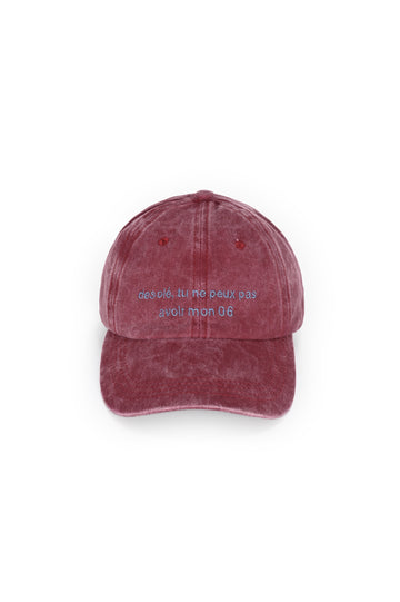 Phone Number Dad Hat