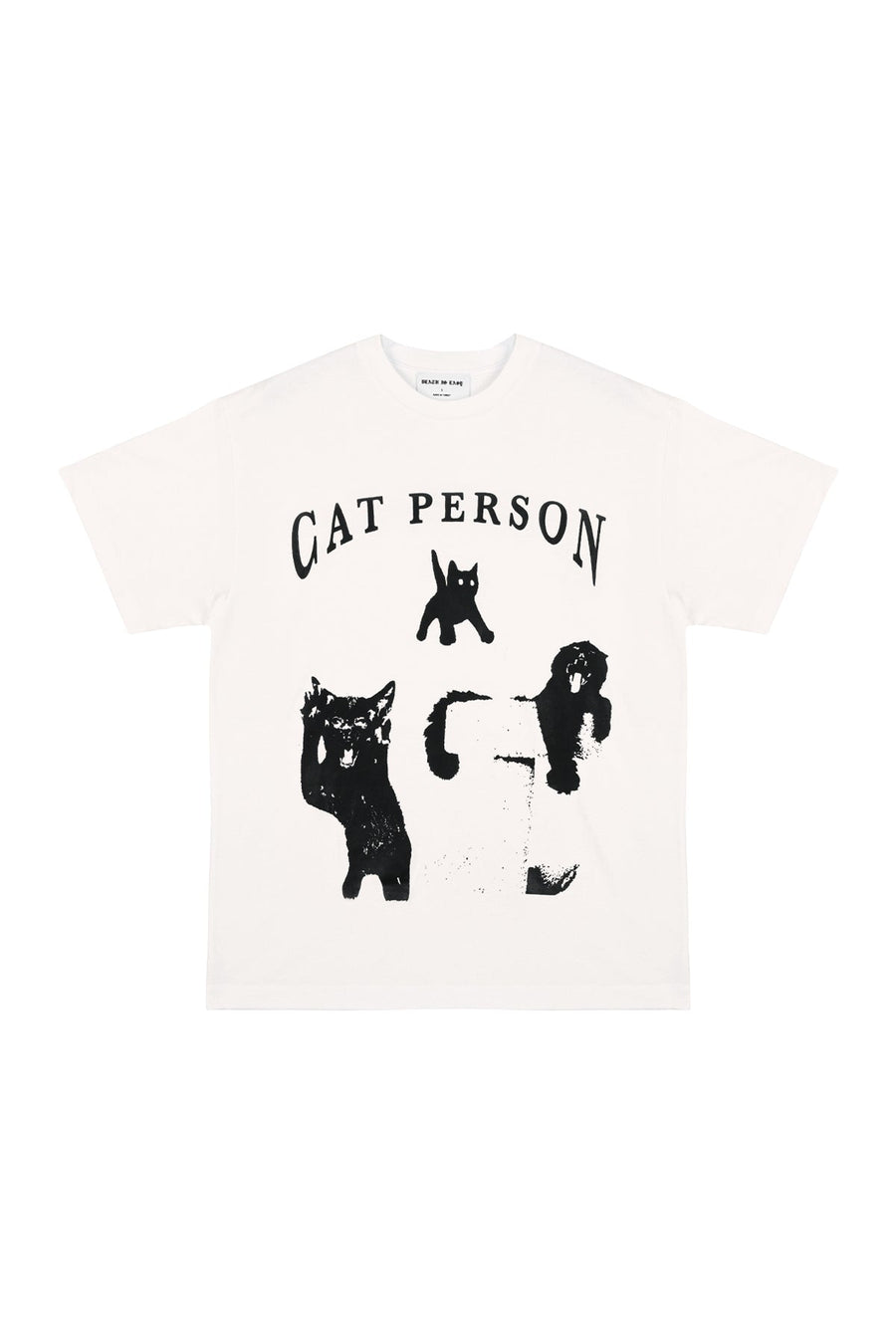 Cat Person Womens T-shirt