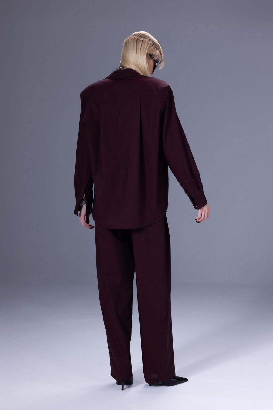 Bordeaux Oversize Shirt