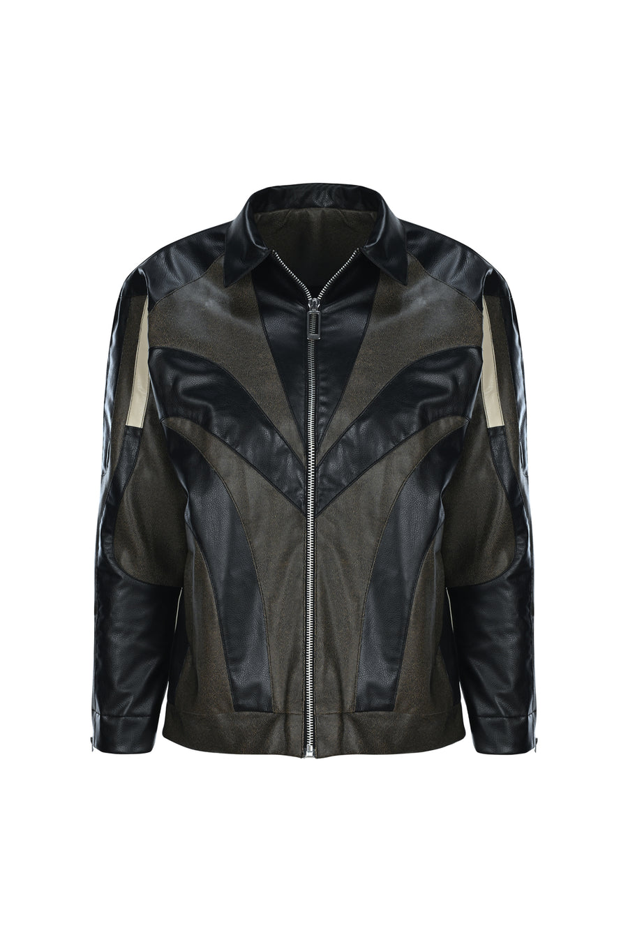 Puzzle Leather Jacket