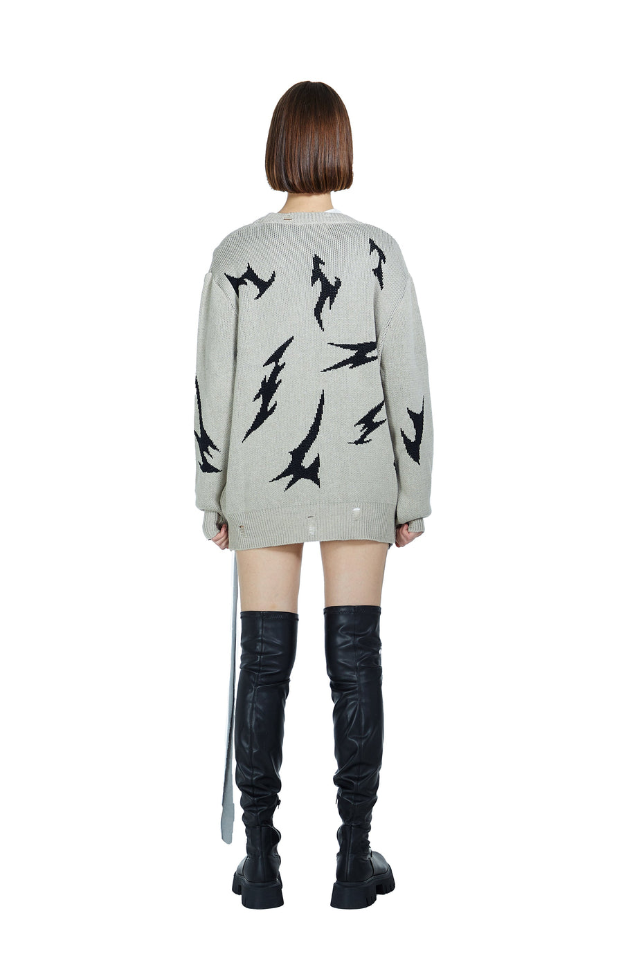 Tribal Tattoo Knitted Women’s Sweater